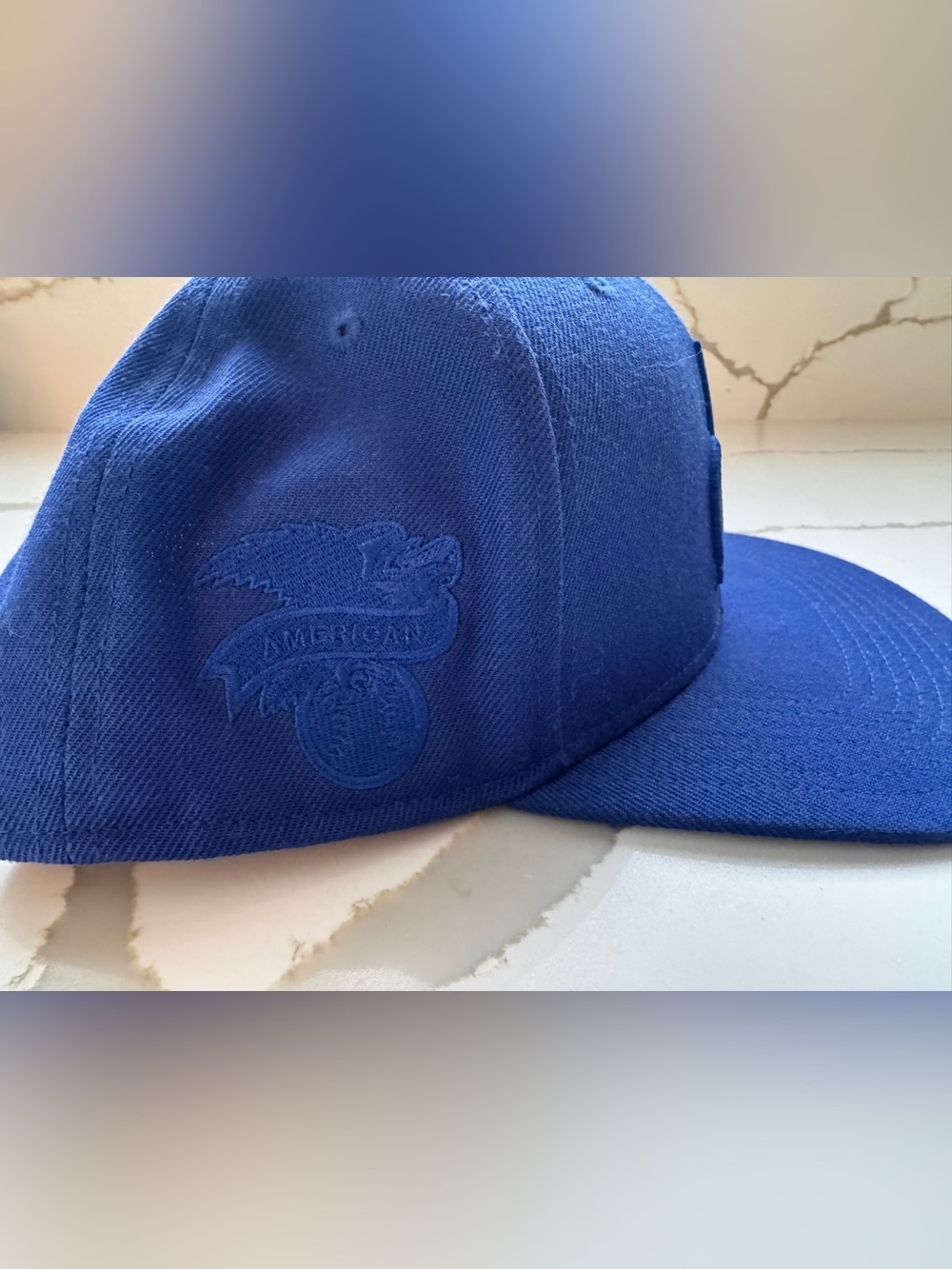 Rare '47 Brand Seattle Mariners Trident Hat - Royal Blue Mono - Picture 2 of 12